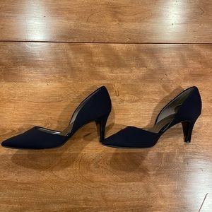 Practically new navy heels